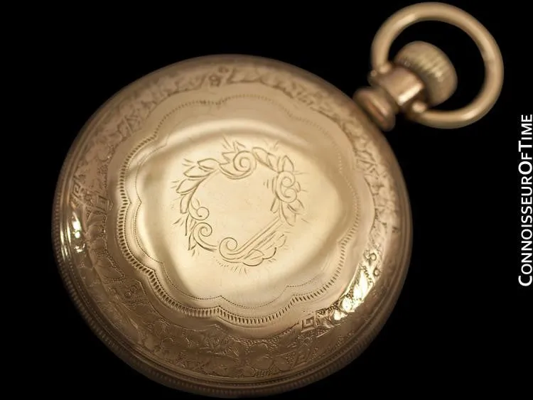 1906 Illinois Railroad 18 size Gold Filled Pocket Watch - (23J) 24J Bunn Special