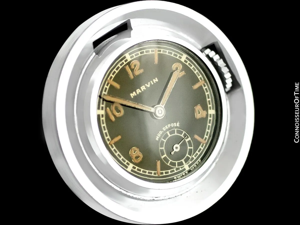 1930's Marvin Antique Fob Watch - Owned By King Edward VIII & The Duchess Of Windsor