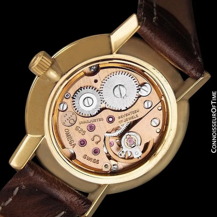 1977 Omega Geneve Vintage Ladies Watch - 18K Gold Plated & Stainless Steel