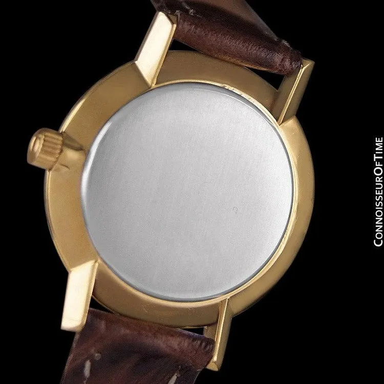 1977 Omega Geneve Vintage Ladies Watch - 18K Gold Plated & Stainless Steel