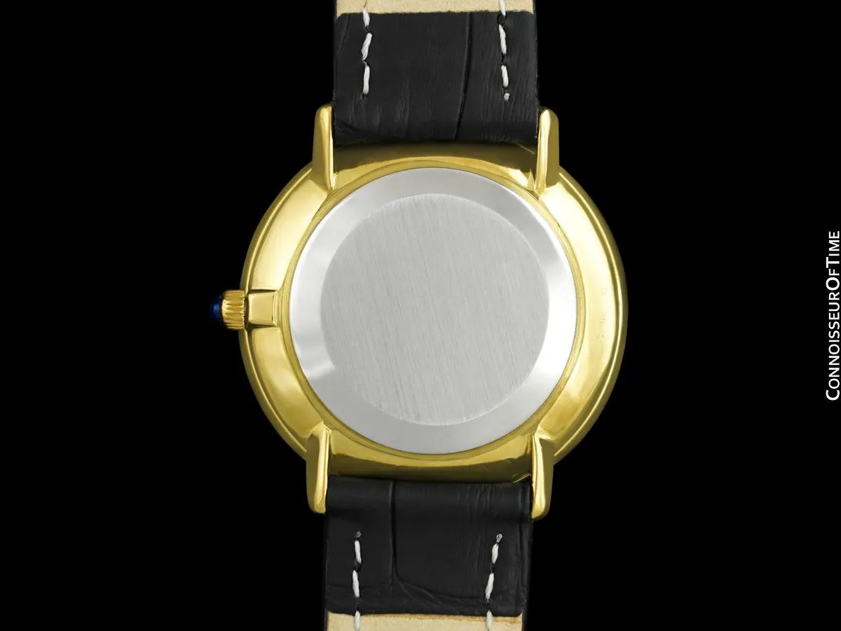 1977 Omega Vintage De Ville Mens Watch with Special Dial - 18K Gold Plated & Stainless Steel