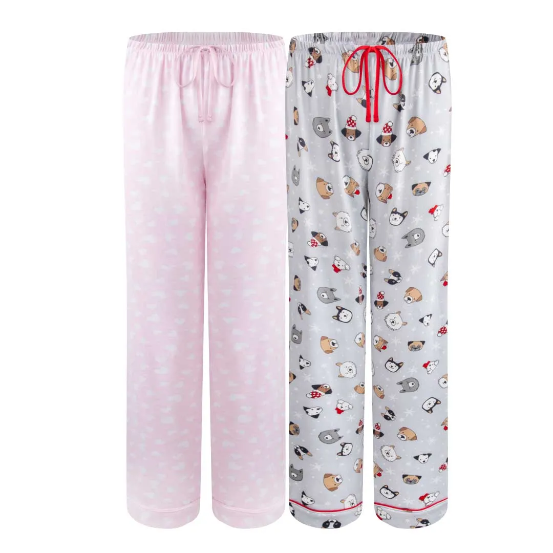2 Pack Lounge Around Pajama Pants