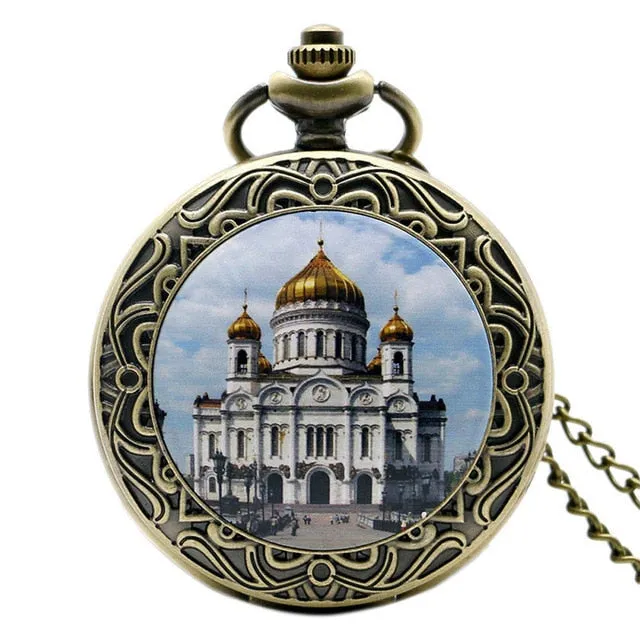 2019 New Train Locomotive Engine Pattern Hollow Cover Design Pocket Watch Necklace Pendant Chain Unisex Gifts Clock cep saati
