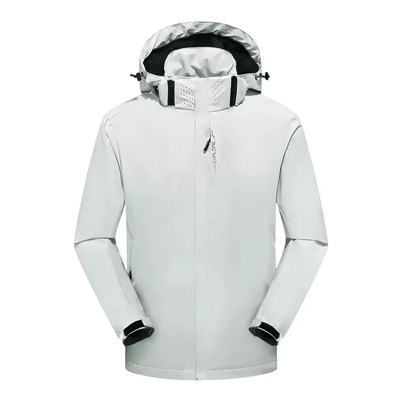 2024 Autumn Hiking Jackets Men Waterproof Clothes Thin Windbreaker Hunting Camping Trekking Jackets Outdoor Windproof Coats Male