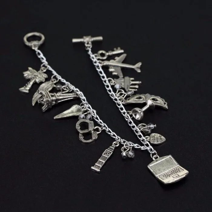 50 Fifty Shades of Grey Bracelets for Women Accessories a Bracelet Chain Bangles