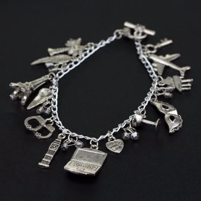 50 Fifty Shades of Grey Bracelets for Women Accessories a Bracelet Chain Bangles