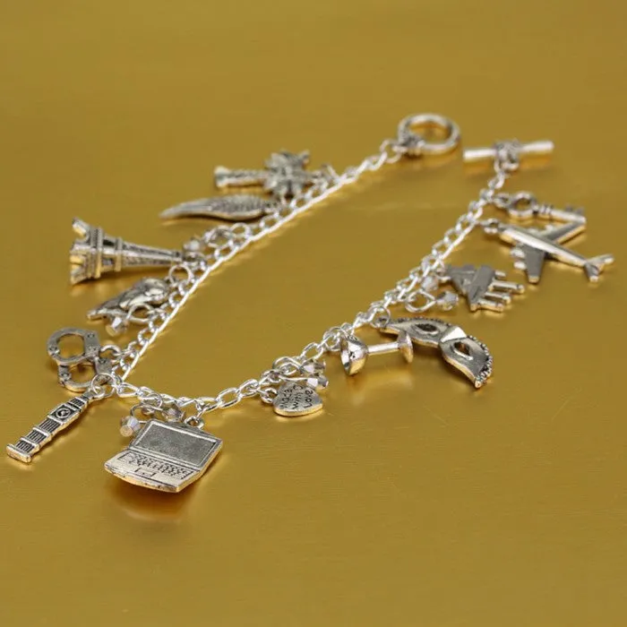 50 Fifty Shades of Grey Bracelets for Women Accessories a Bracelet Chain Bangles