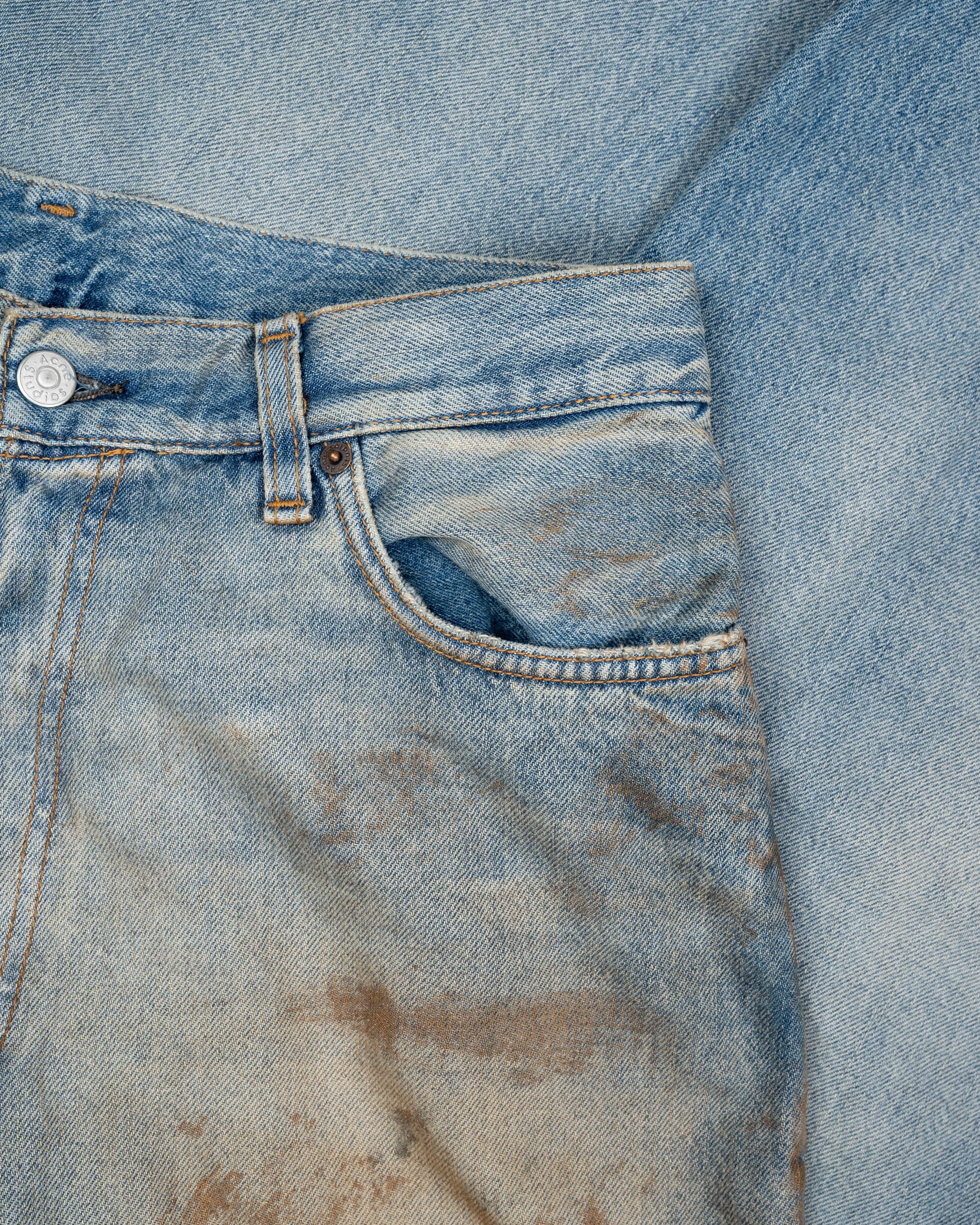 Acne Studios Super Baggy Denim Mud Wash Penicillin