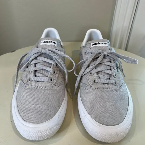 ADIDAS 3MC Vulc Light Solid Grey Shoes Mens Sixe 5.5 Womens 7
