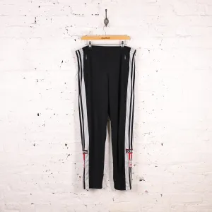 Adidas 90s Poppers Tracksuit Bottoms Pants - Black - M