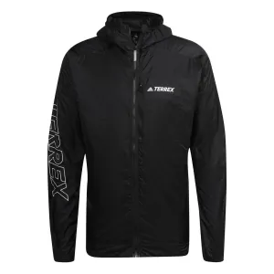 Adidas Outdoor Men Terrex Agravic Windweave Pro Octa Insulation Windbreaker Black GU3858