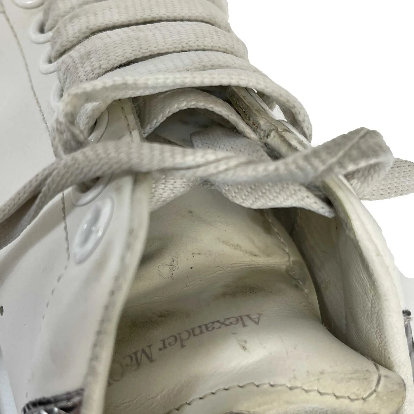 Alexander McQueen - Women's Oversized Sneaker in White - 35.5/US 5.5