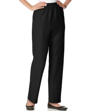 Alfred Dunner Women's All Around Elastic Waist Polyester Pants 09301