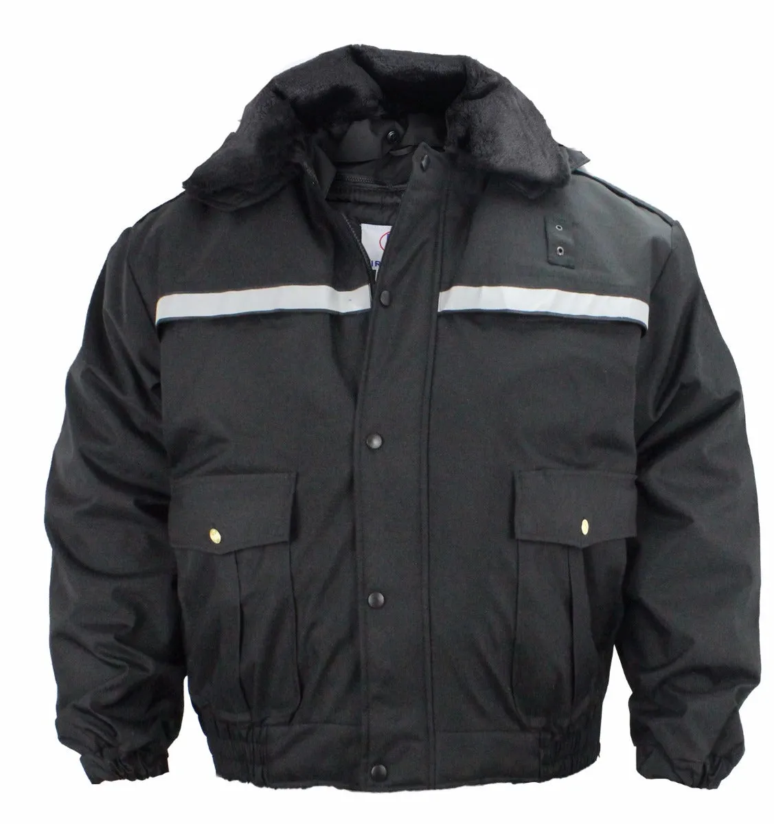 ALL SEASON DELUXE BOMBER JACKET WITH REFLECTIVE STRIPES