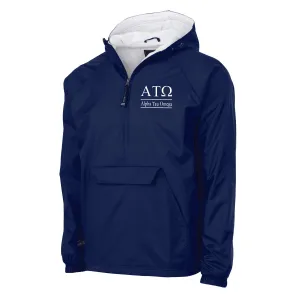 Alpha Tau Omega Flannel Lined Windbreaker