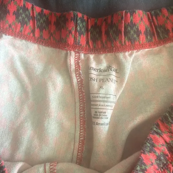 American Girl x Posh Peanut Molly McIntyre Women’s Pajamas Size XL