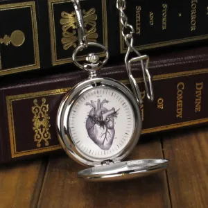 Anatomical Heart Pocket Watch