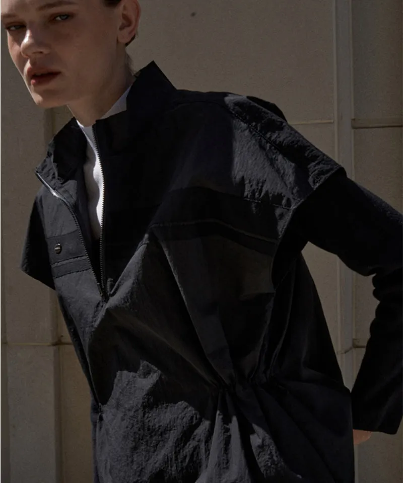 Anell Golf String Wind Outerwear - Black