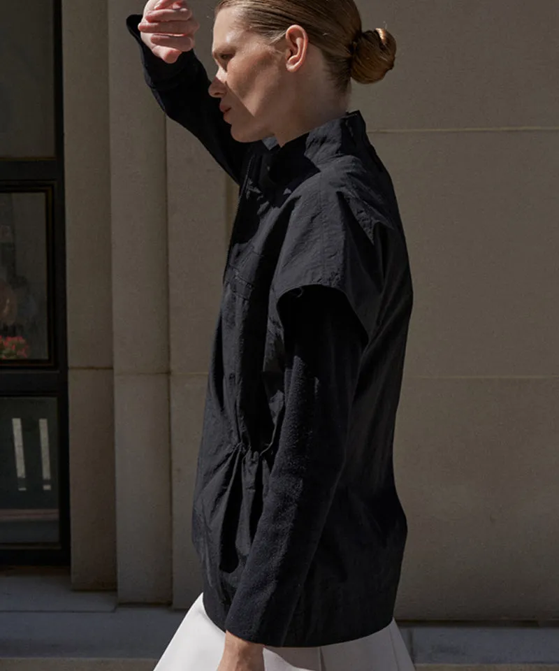 Anell Golf String Wind Outerwear - Black