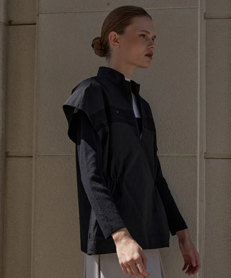 Anell Golf String Wind Outerwear - Black