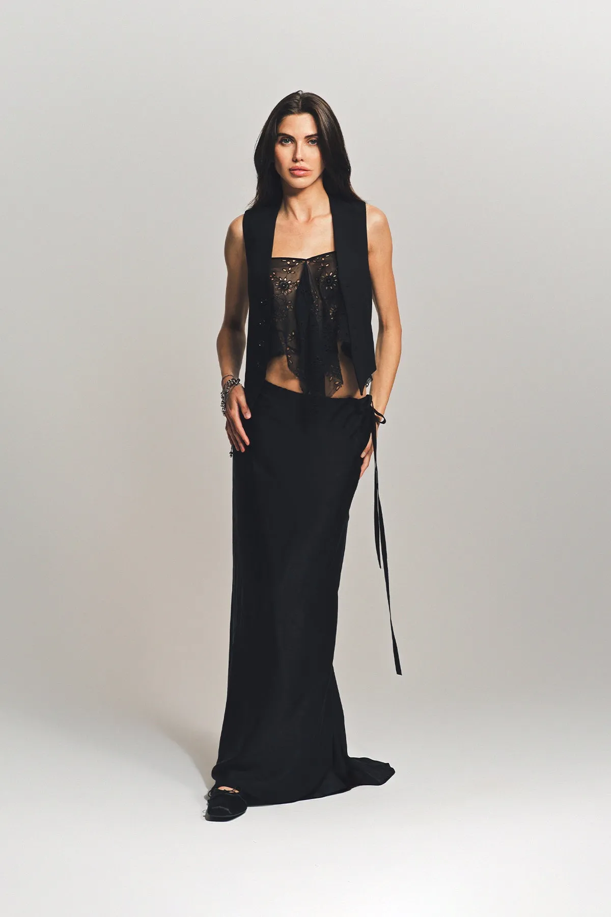 ANN DEMEULEMEESTER | VELI CHAIN PEARL BRACELET