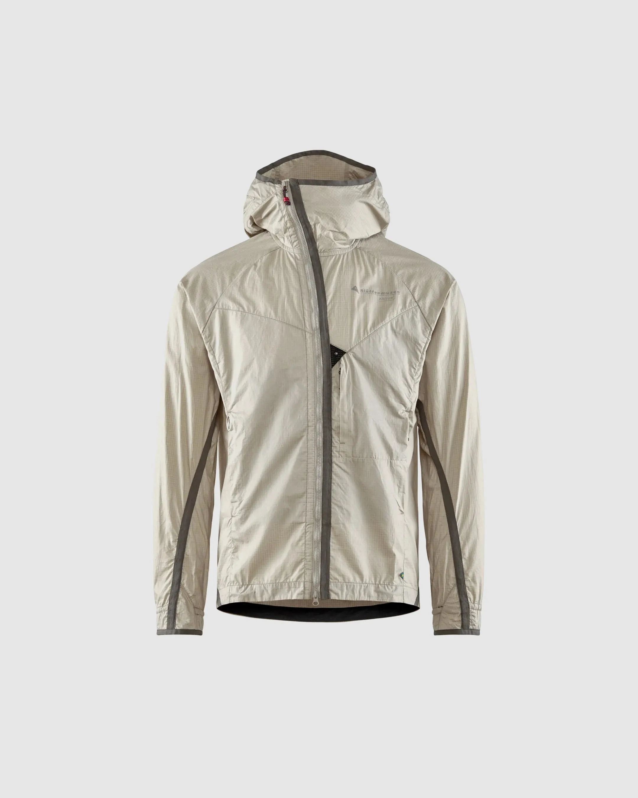 Ansur Hooded Wind Jacket - Dove Raven