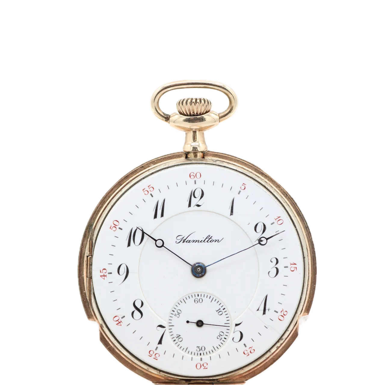 Antique 16s 1911 Hamilton Swing-out 19 Jewel Pocket Watch 952 Gold Filled