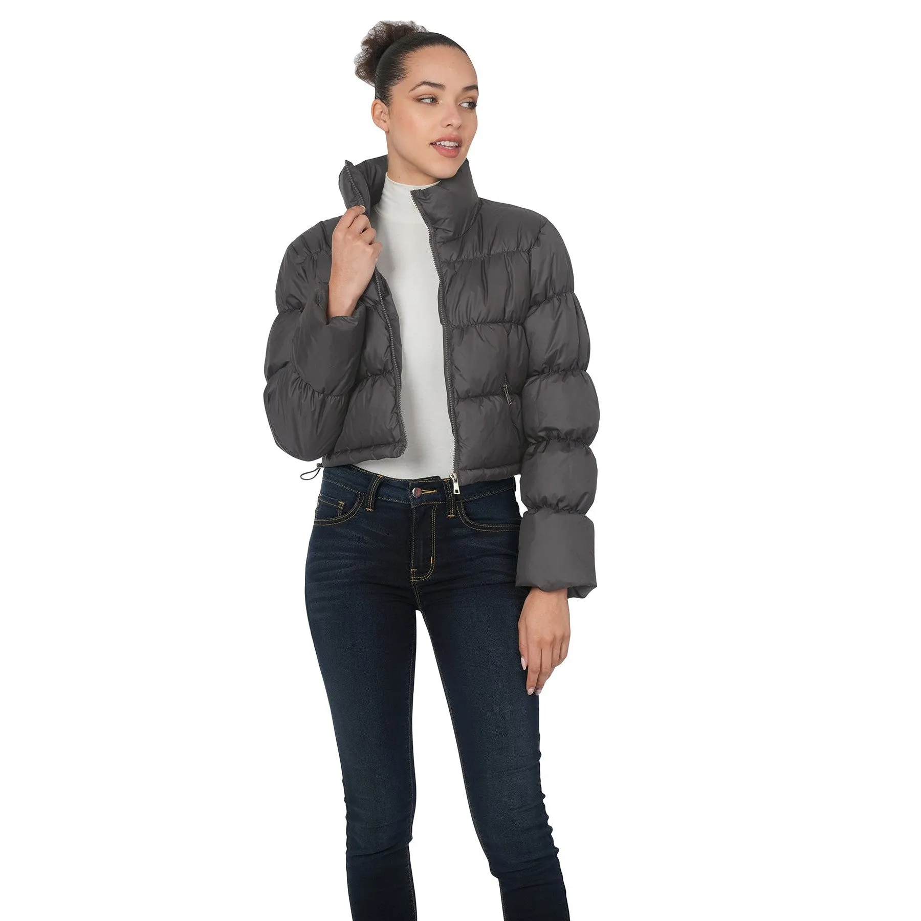 Aspen Calling Puffer Jacket- Black