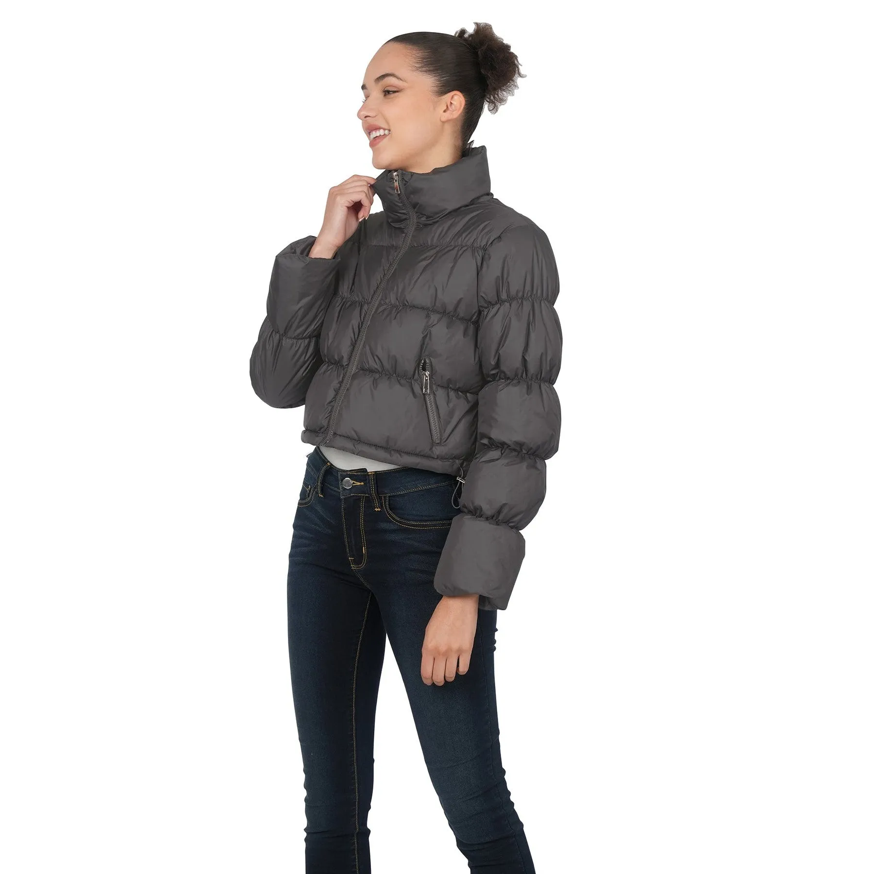 Aspen Calling Puffer Jacket- Black