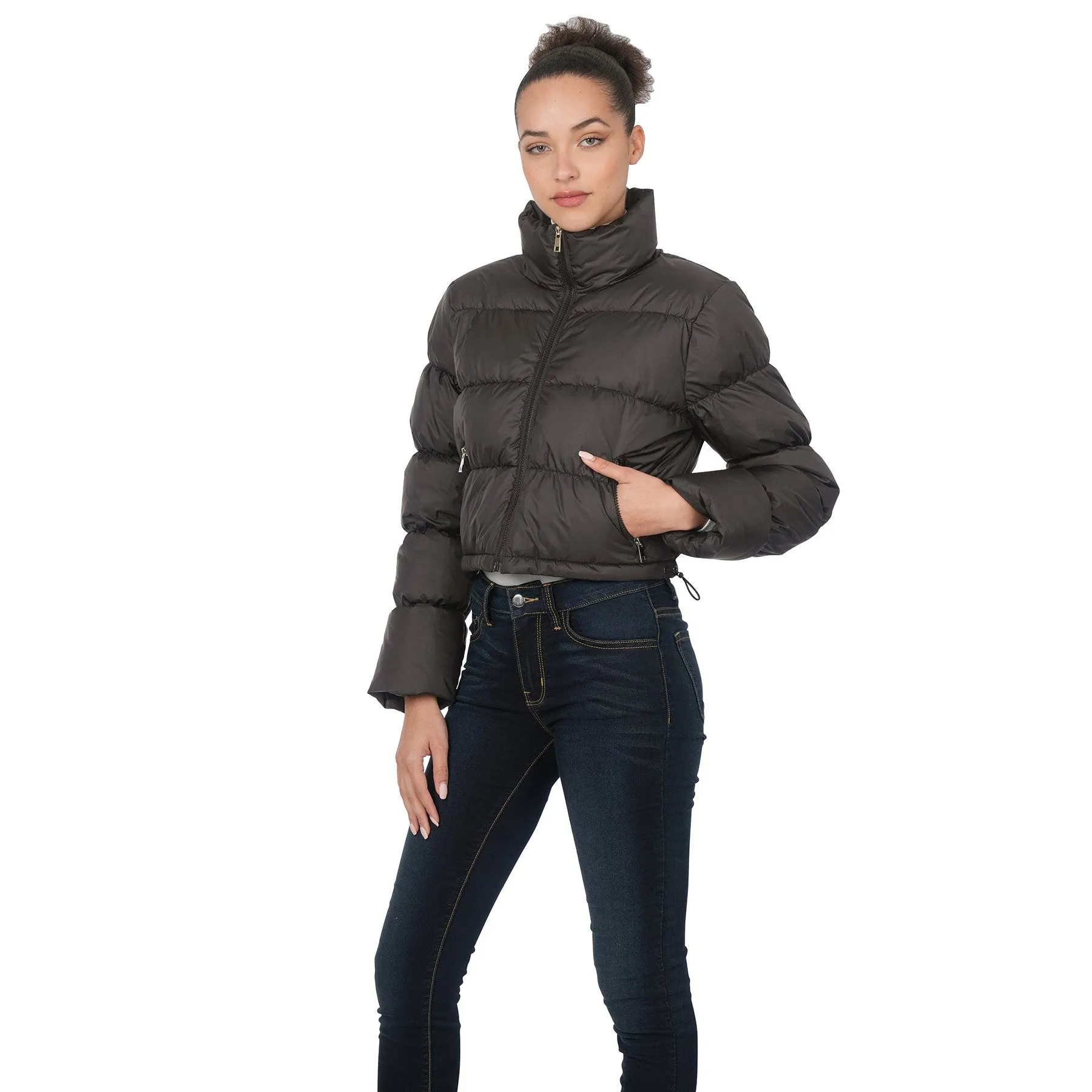 Aspen Calling Puffer Jacket- Black