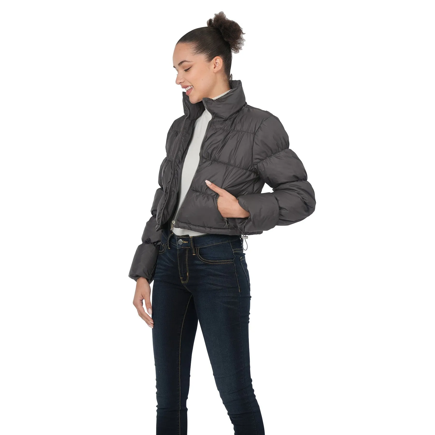 Aspen Calling Puffer Jacket- Black