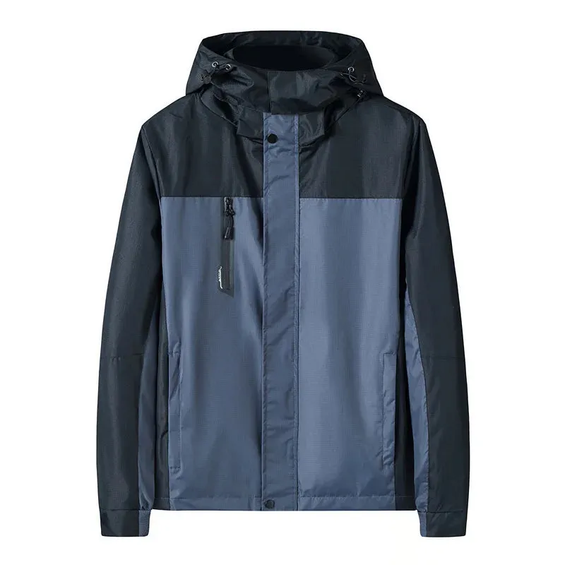 Autumn Hiking Jackets Men Outdoor Waterproof Hooded Windbreaker Coat Men Winter Windproof Sports Casual Jackets for Men Clothing