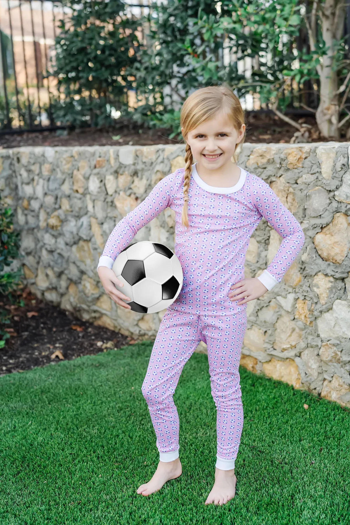 Ava Girls' Pima Cotton Pajamas