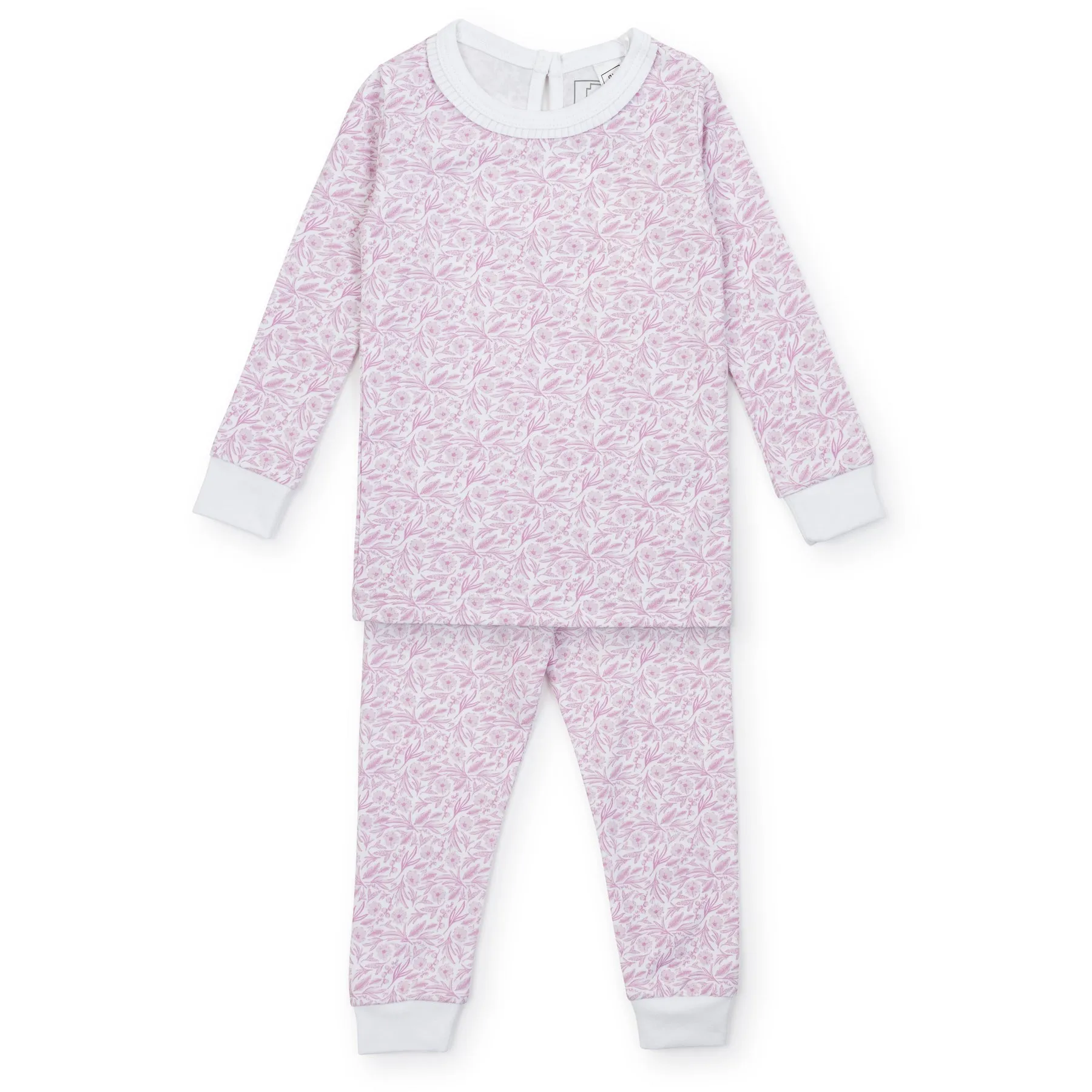 Ava Girls' Pima Cotton Pajamas