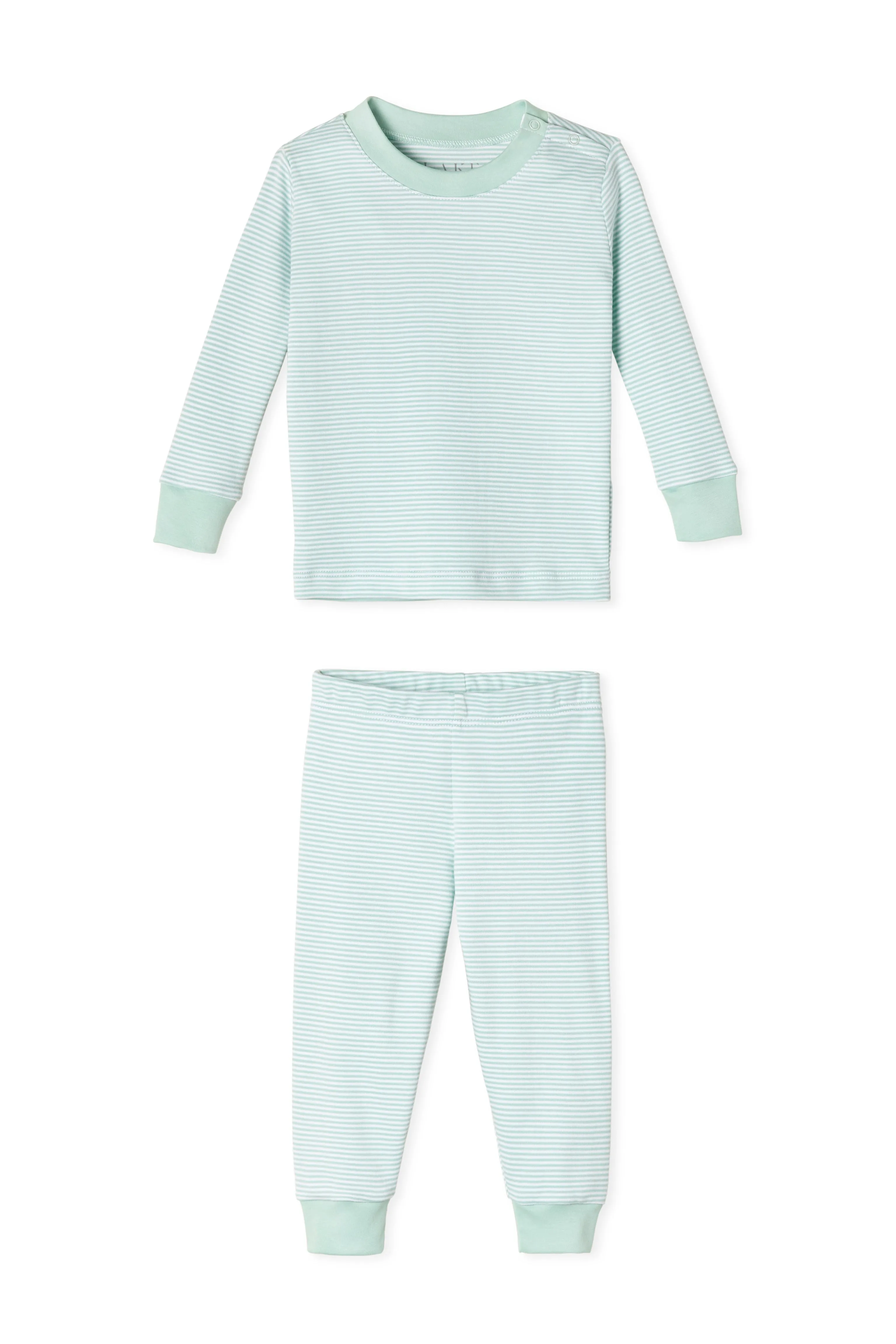 Baby Long-Long Set in Parisian Green