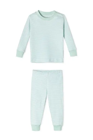 Baby Long-Long Set in Parisian Green