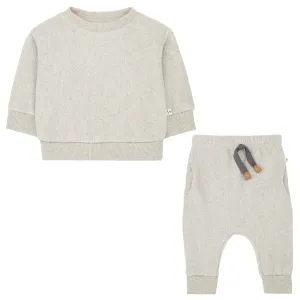 Bartu Oatmeal Fleece Set