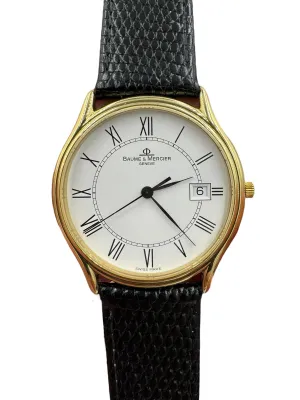 Baume & Mercier Yellow Gold Wristwatch