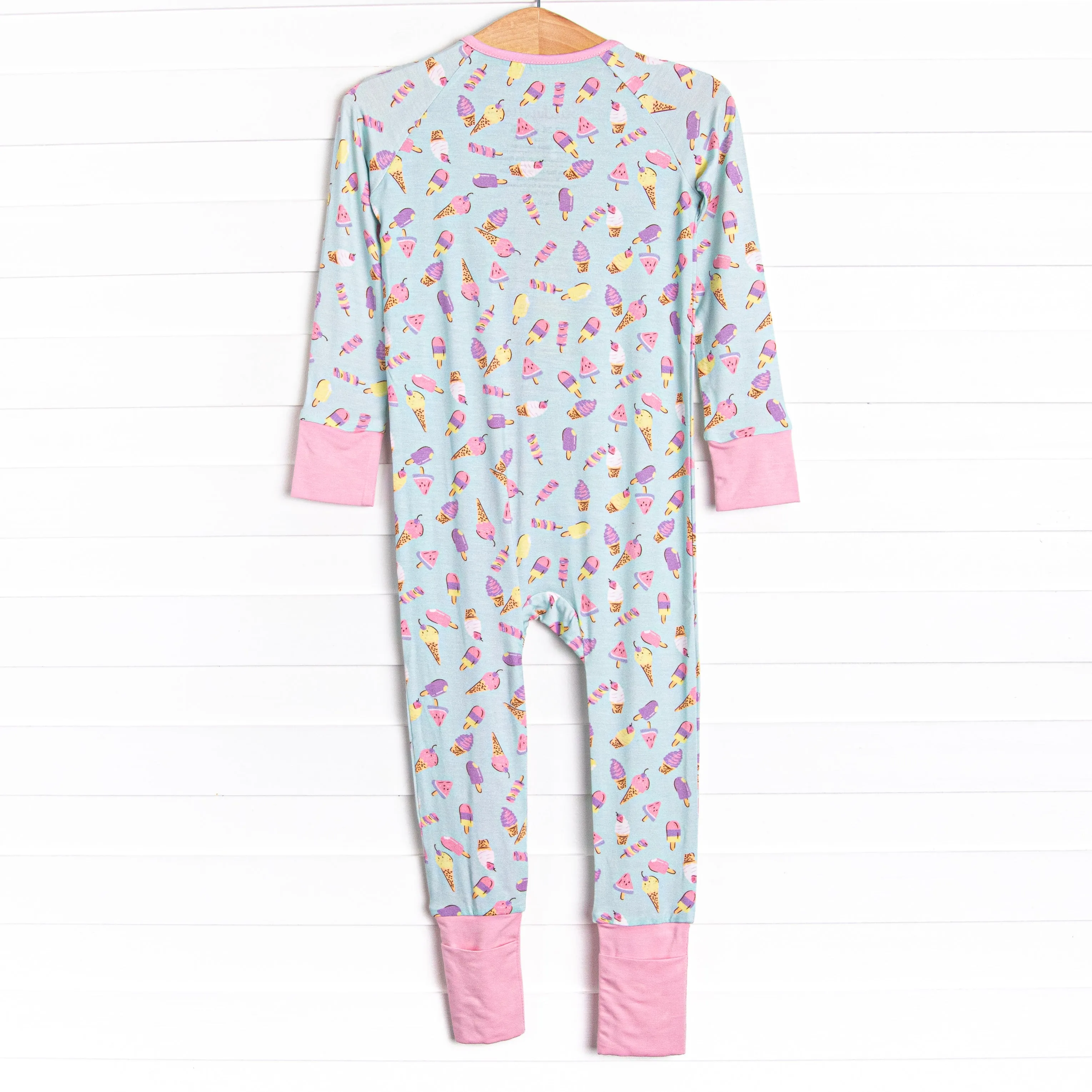 Beat the Heat Treat Bamboo Zippy Pajama, Blue