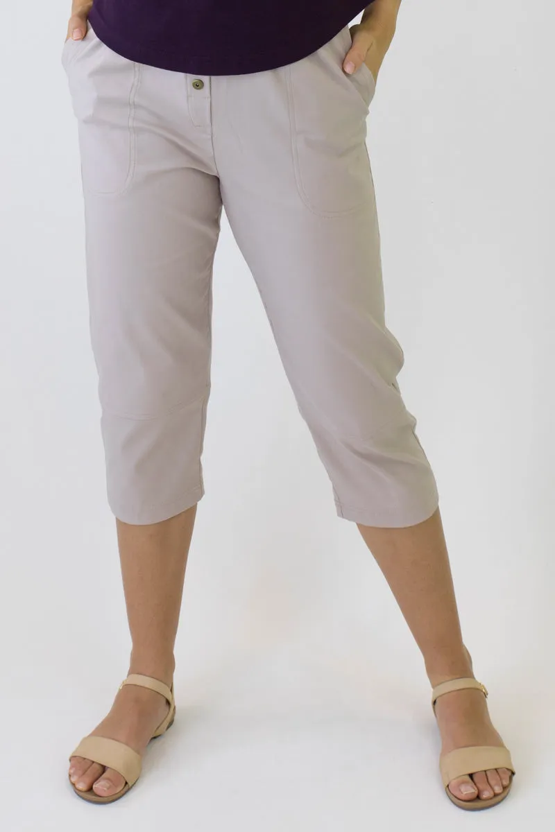 Bedarra 7/8 Length Pants in Cotton/Elastane B-01