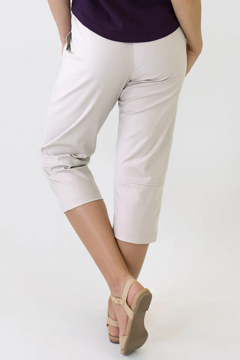 Bedarra 7/8 Length Pants in Cotton/Elastane B-01