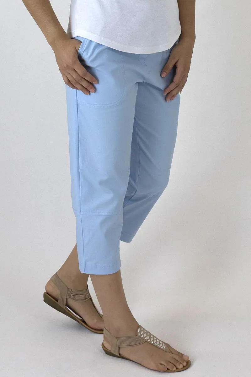 Bedarra 7/8 Length Pants in Cotton/Elastane B-01