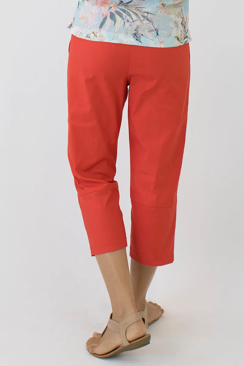 Bedarra 7/8 Length Pants in Cotton/Elastane B-01