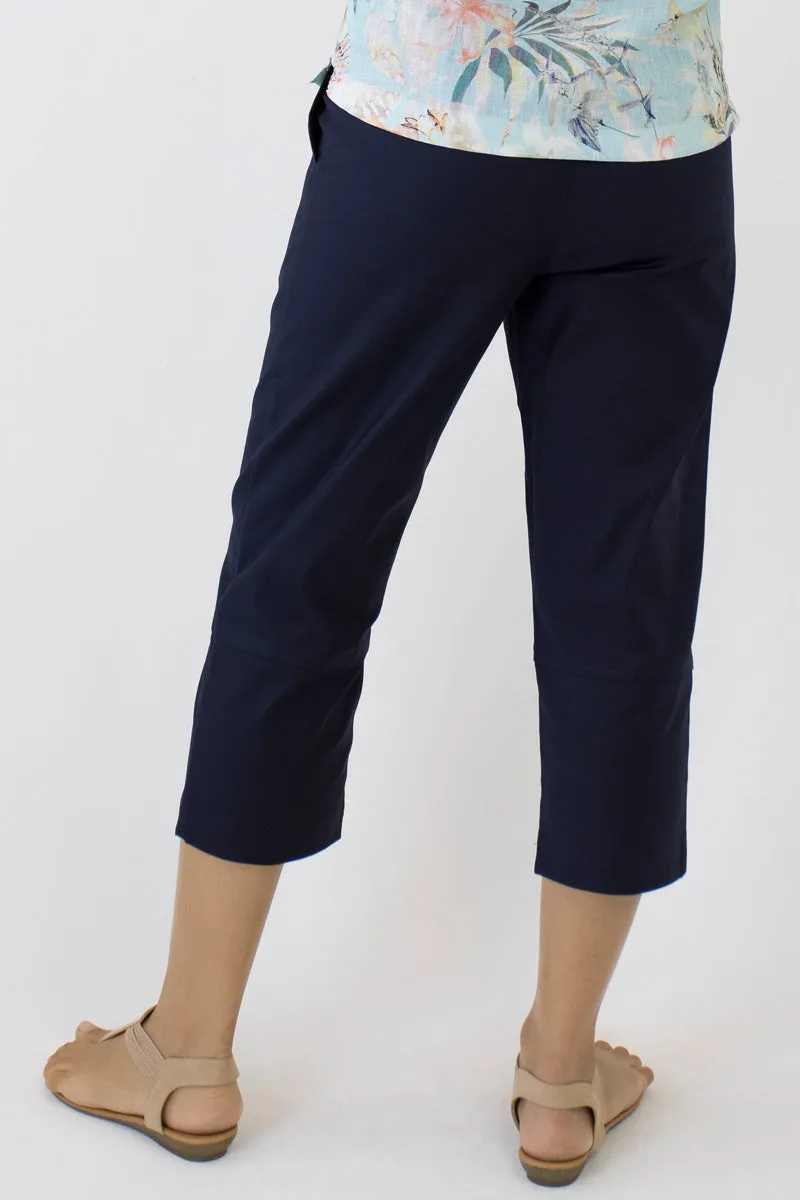 Bedarra 7/8 Length Pants in Cotton/Elastane B-01