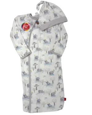 Big Love Modal Sleeper Gown   Hat Set