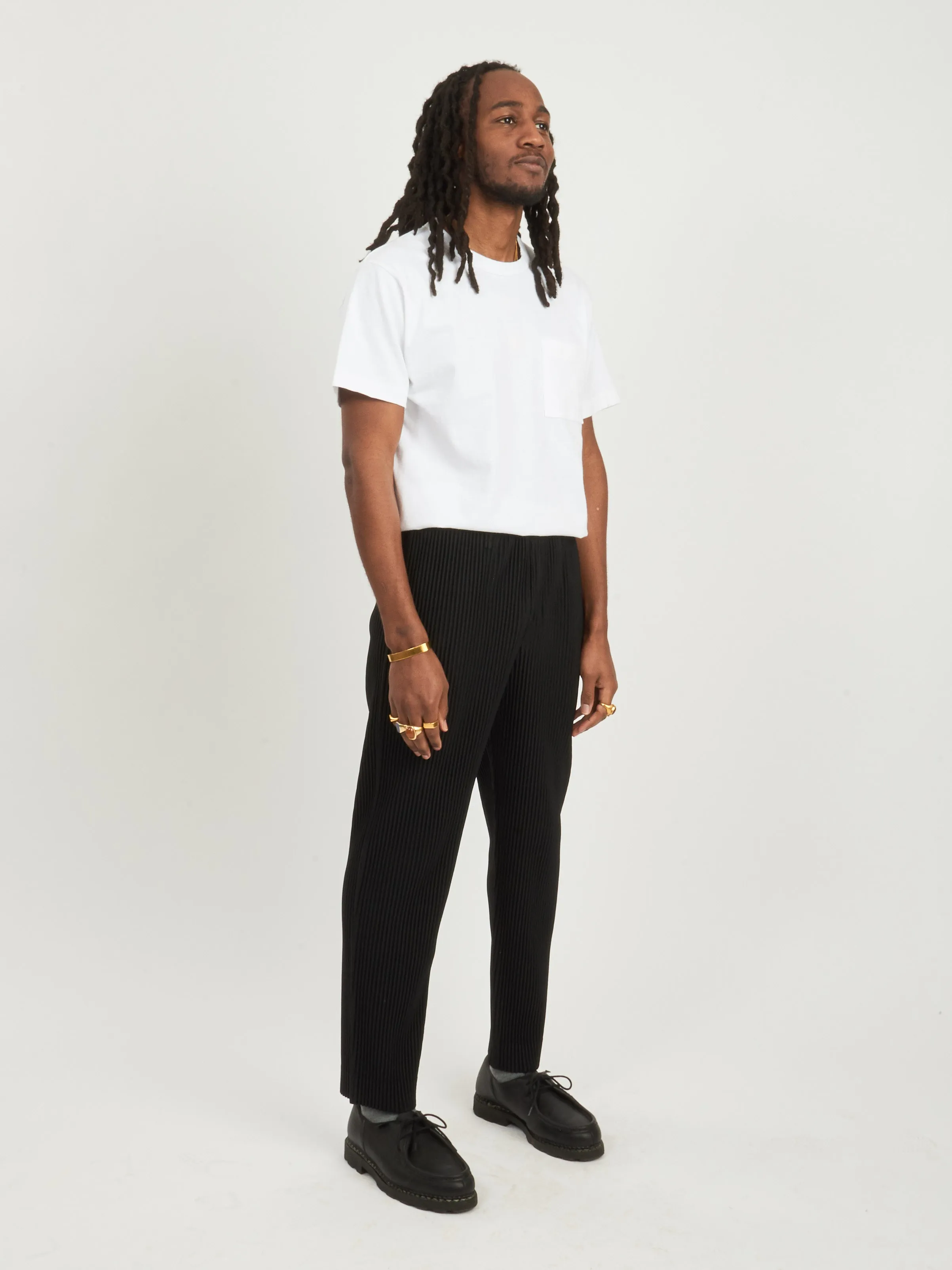 Black Basics Pants