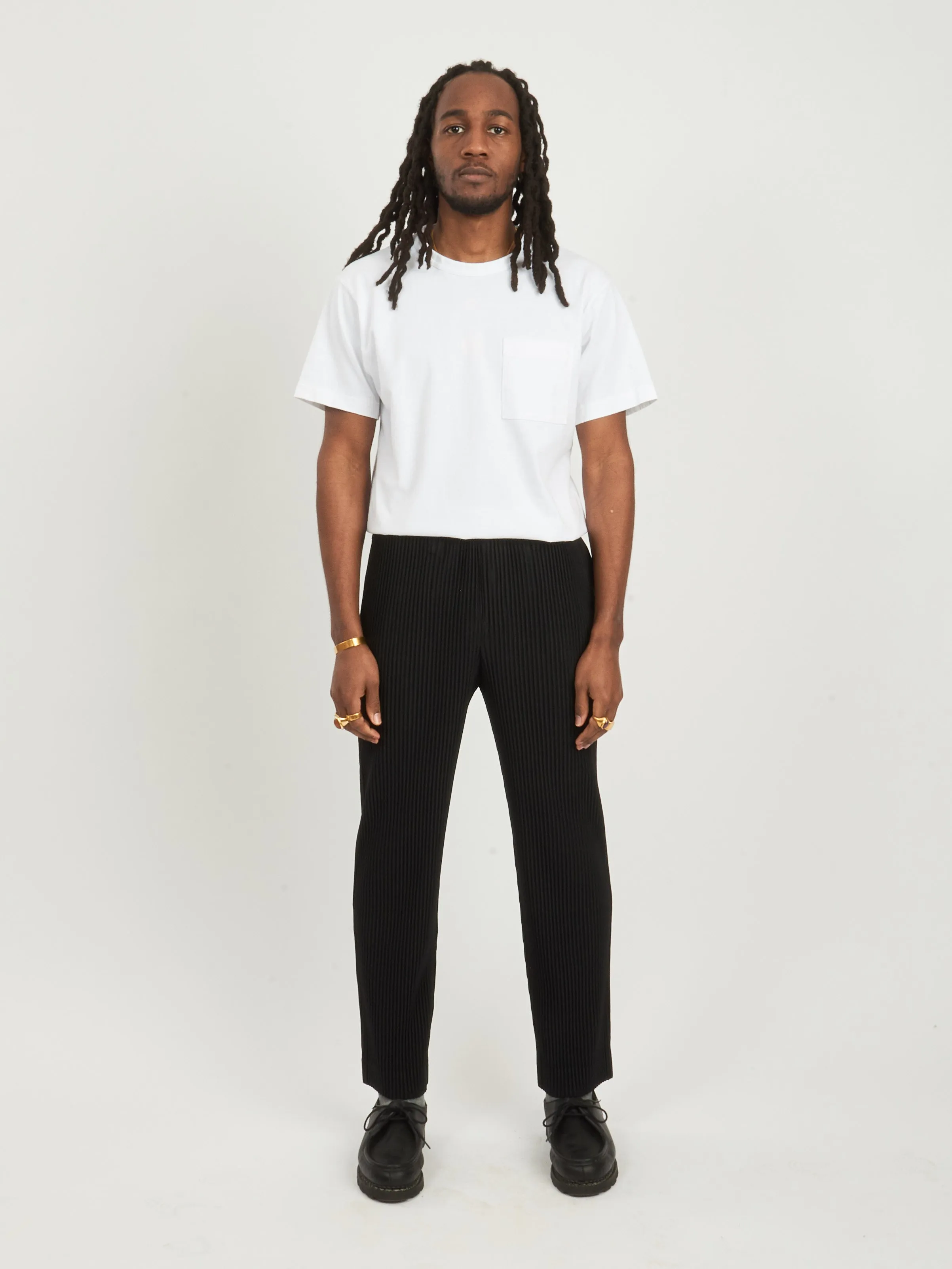 Black Basics Pants