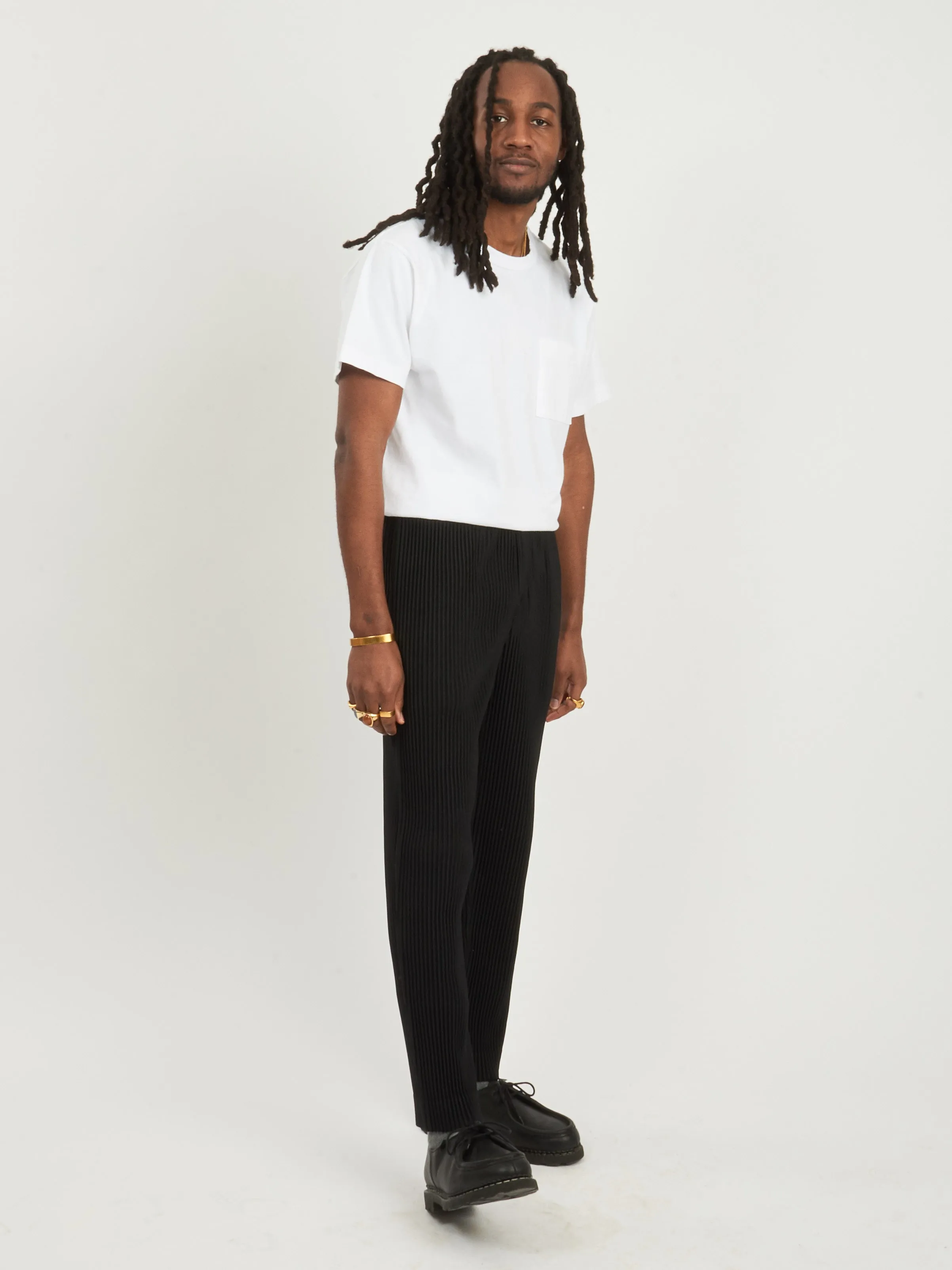 Black Basics Pants