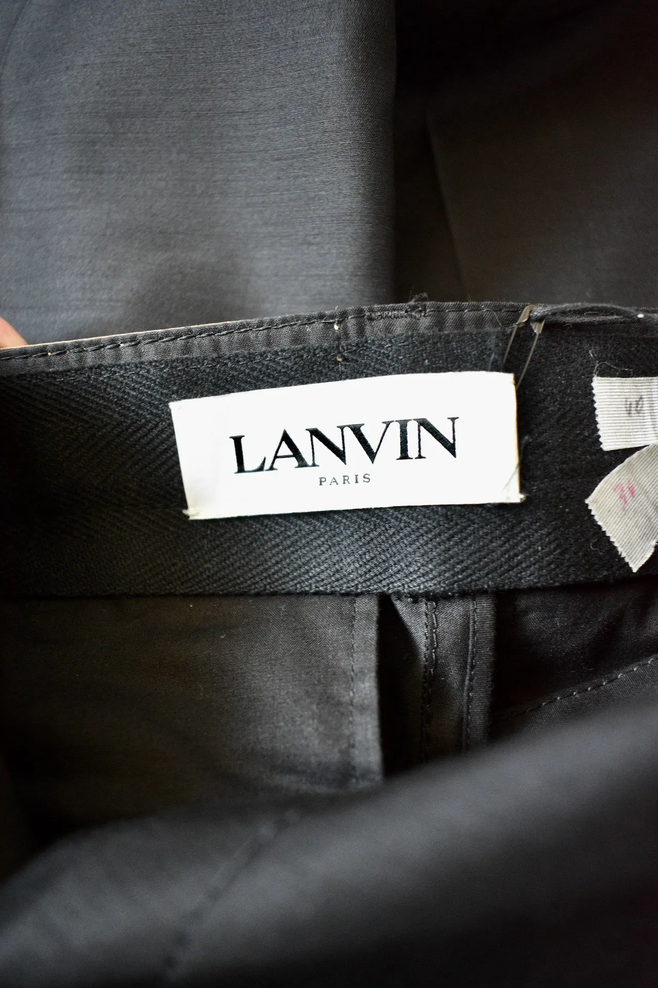Black Pant By Lanvin Paris