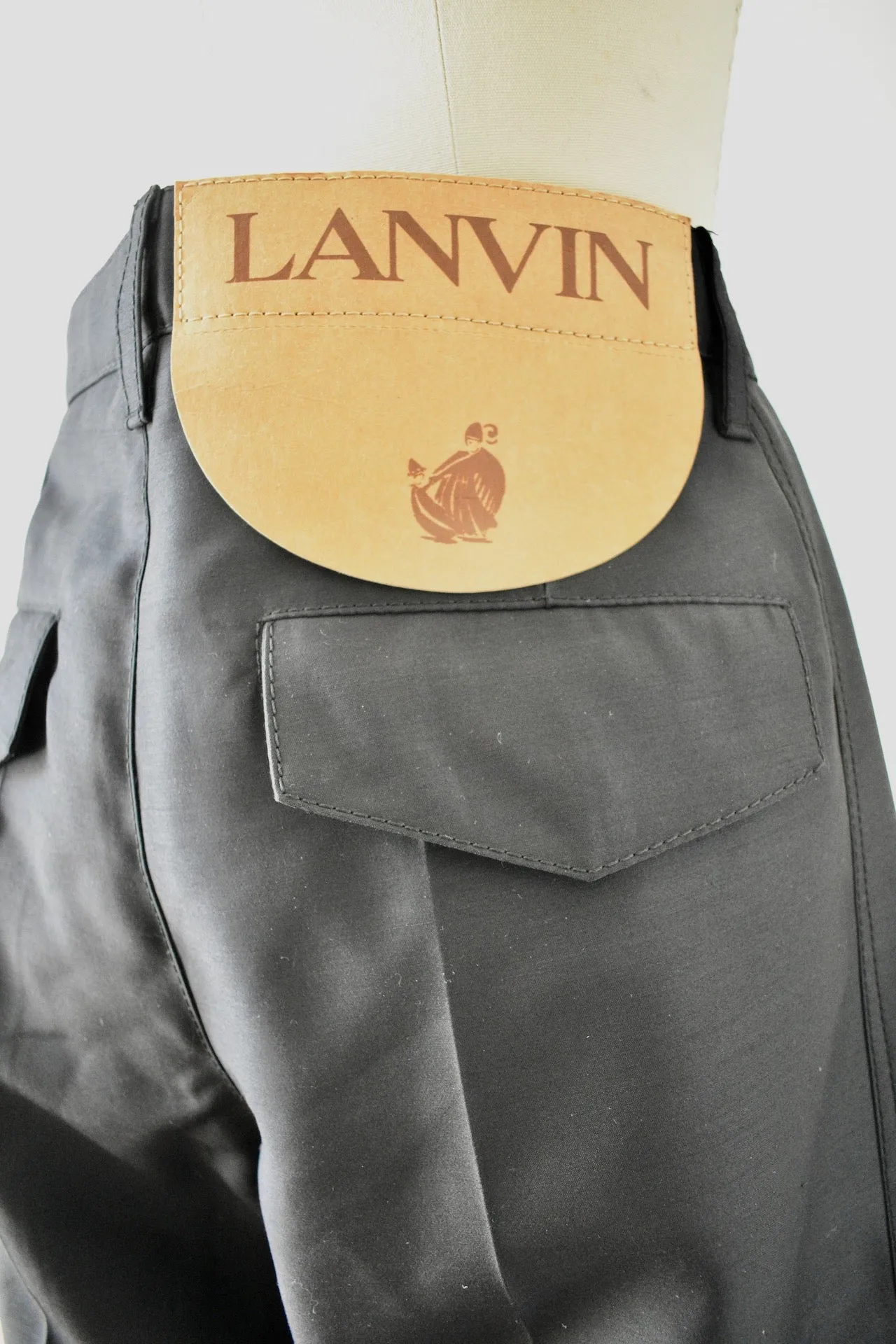 Black Pant By Lanvin Paris